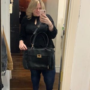 NWOT Steve Madden large briefcase/tote bag